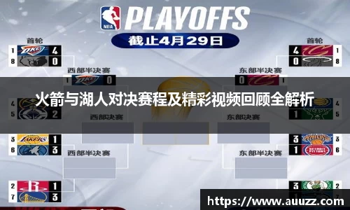 火箭与湖人对决赛程及精彩视频回顾全解析